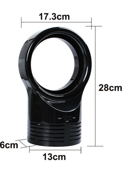 Ev Mini Kanatsız Taşınabilir Sessiz Masa Fanı (Yurt Dışından) modelleri