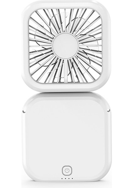 Mini Katlanabilir Boyun Asılı 3000MAH Şarj Edilebilir 3 Hızlı Fan (Yurt Dışından)
