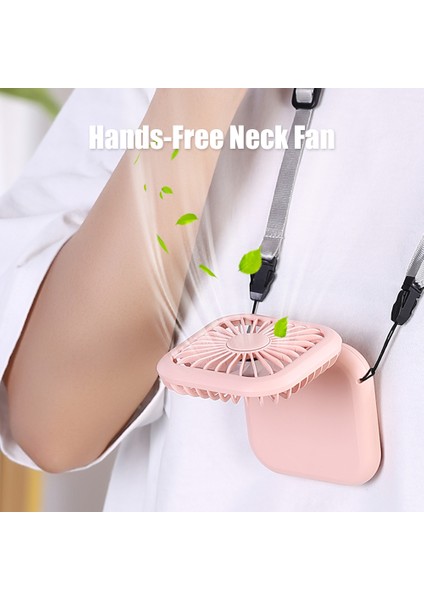 Mini Katlanabilir Boyun Asılı 3000MAH Şarj Edilebilir 3 Hızlı Fan (Yurt Dışından) fiyatları
