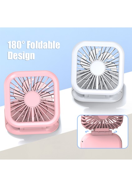 Mini Katlanabilir Boyun Asılı Fan 3000MAH Şarj Edilebilir 3 Hızlı (Yurt Dışından) indirimleri