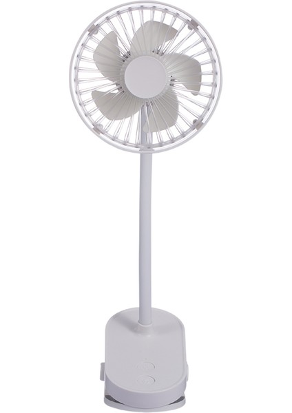 LED Gece Işığı Ile 360° Esnek 3 Hızlı Masaya Takılabilir Fan (Yurt Dışından)