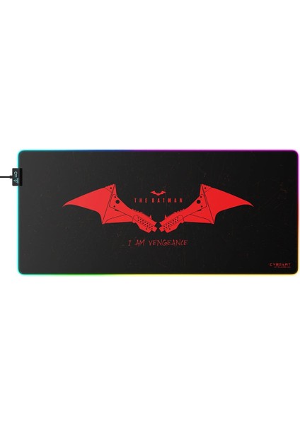 Aurora Series The Batman Edition Rgb 90×40 Xxl Mouse Pad (MP-AU90-BM03)