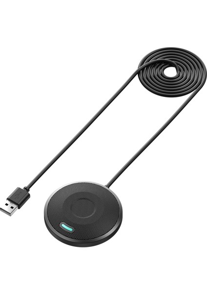 U2 Toplantı ve Sesli Sohbet Için USB Her Yönlü Kondansatör Mikrofonu (Yurt Dışından)