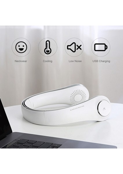 Kolluklu Taşınabilir Çift Lı 3 Hızlı USB Ile Çalışan Fan (Yurt Dışından)