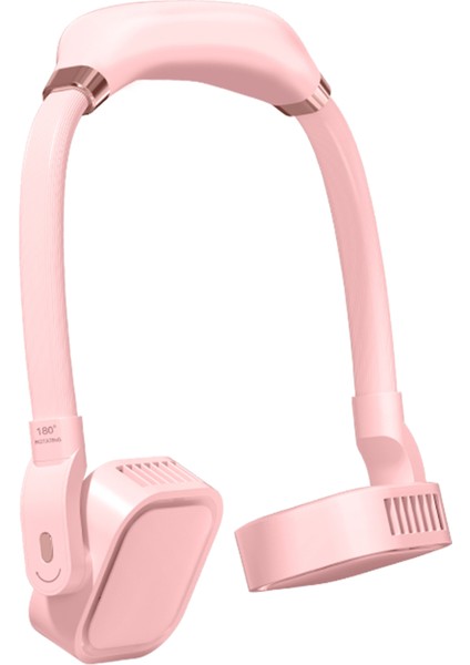 Taşınabilir Askıklı Boyun Fanı USB Pil ile Çalışan 3 Vites Ayarlı (Yurt Dışından)