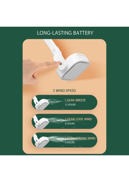 Taşınabilir Askıklı Boyun Fanı USB Pil ile Çalışan 3 Vites Ayarlı (Yurt Dışından) fırsatları