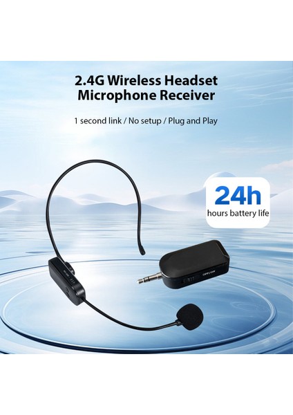 2.4g Kablosuz Mikrofon Kulaklığı 98FT Menzili 3 Iç 1 (Yurt Dışından) indirimleri