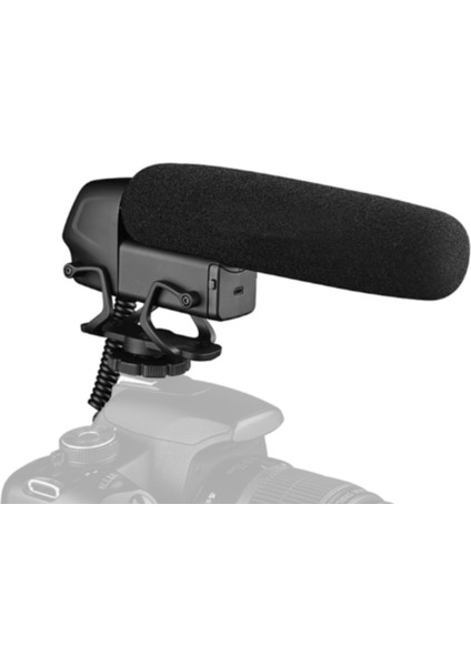 Takstar SGC-600 Kameraya Takılan Kondansatör Mikrofon 3 Seviyeli Giriş Kontrolü Düşük Kesme Anahtarı (Yurt Dışından)