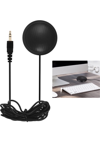 Masaüstü Çok Yönlü 3.5mm Jack Yüksek Hasiyetli Mikrofon (Yurt Dışından)