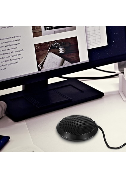 Masaüstü Çok Yönlü 3.5mm Jack Yüksek Hasiyetli Mikrofon (Yurt Dışından)