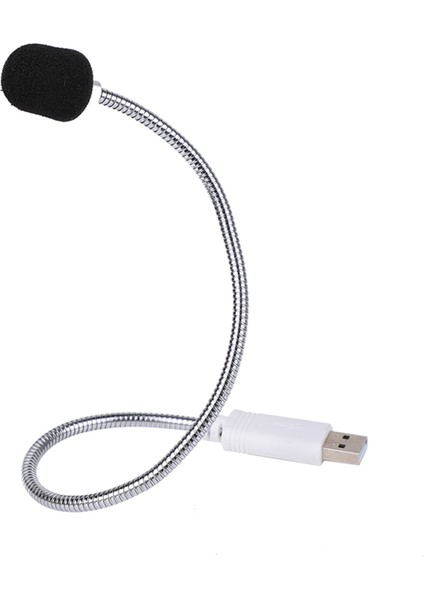 USB Bilgisayar Mikrofonu 360° Her Yönlü Tak ve Kullan (Yurt Dışından)