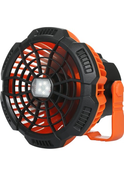 2'li USB Şarj Edilebilir LED Işıklandırmaya Sahip Taşınabilir Fan (Yurt Dışından)