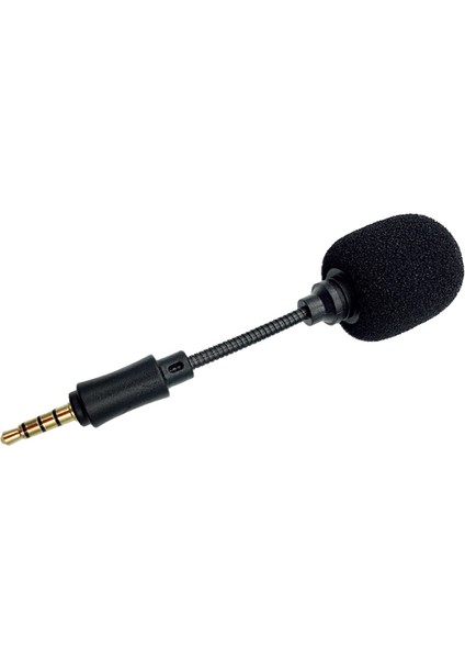 Mini Mikrofon 4 Pinli 3.5mm Pluğlu Akıllı Telefonlar Için Kayıt ve Canlı Yayın (Yurt Dışından)