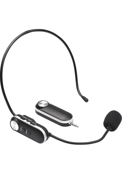 Uhf Kulaklıklu Kablosuz Mikrofon Profesyonel Kablosuz Mikrofon Seti 6.35MM Alıcı Öğretim ve Ktv Için (Yurt Dışından)