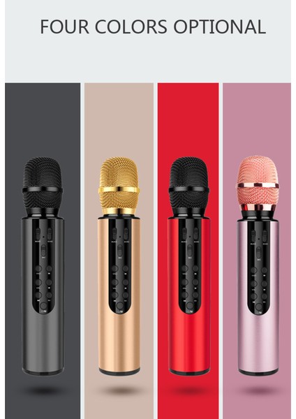 El Tutulabilir Bt Mikrofonlu Çocuk Karaoke (Yurt Dışından)