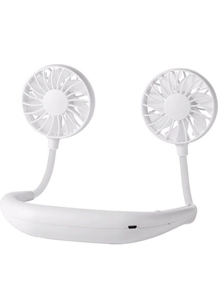 Boyun Asılı USB Şarjlı Öğrenci Sessiz Ataletli Yeşil Taşınabilir Fan (Yurt Dışından) modelleri