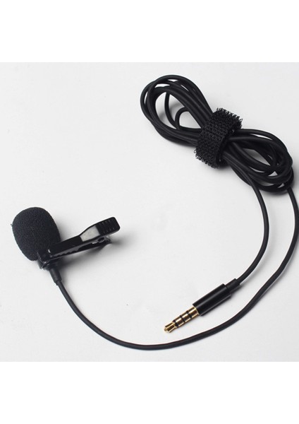 Taşınabilir 3.5mm Jacklı Elsiz Lavalier Mikrofon (Yurt Dışından)