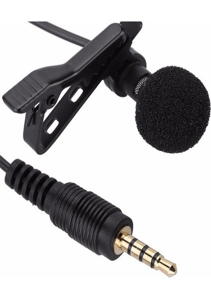 Taşınabilir 3.5mm Jacklı Elsiz Lavalier Mikrofon (Yurt Dışından)