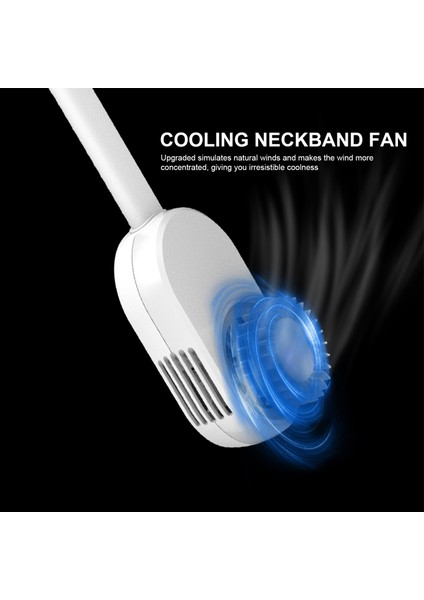 Taşınabilir Asma USB Şarj Edilebilir 3 Hızı Fanı (Yurt Dışından)