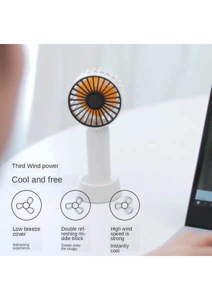 Bcase Mini El Fanı Taşınabilir Hafif (Yurt Dışından)