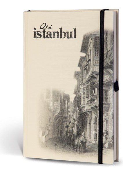 Eski Istanbul Cep Journal Çizgili Lastikli Cumbalı fiyatları