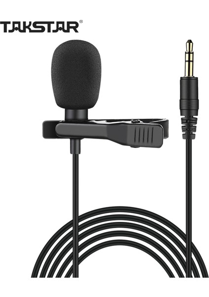 Takstar TCM-400 Kırılabilir Lavalier Mikrofon 3,5mm Pluglu Omnidirectional (Yurt Dışından)