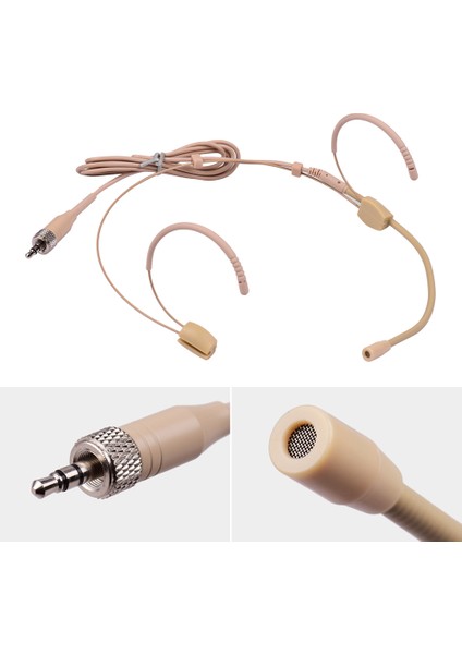 Kulaklık Mikrofonu 3.5mm Kilitleyebilir Takma Ucu (Yurt Dışından)