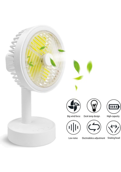 Mini Fan Otomatik Dönüşlü Üç Hızlı Ayarı USB Şarjlı (Yurt Dışından) fiyatları