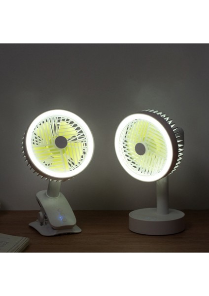 Mini Fan Otomatik Dönüşlü Üç Hızlı Ayarı USB Şarjlı (Yurt Dışından) indirimleri