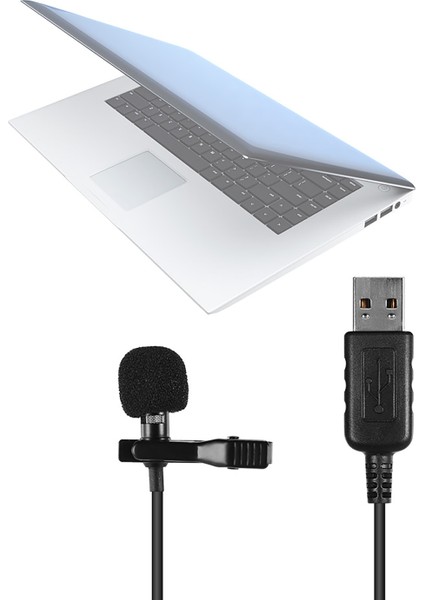 Mini Kolluk Kondansatör Mikrofonu Bilgisayar Için USB Takımı (Yurt Dışından)