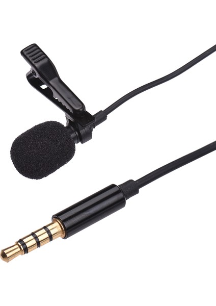 Ammoon K03 Lavalier Mikrofonu Yümşeksesli Gürültü Azaltma (Yurt Dışından)