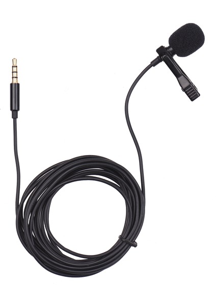 Ammoon K03 Lavalier Mikrofonu Yümşeksesli Gürültü Azaltma (Yurt Dışından)