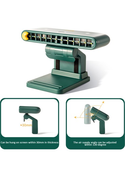 Masaüstü USB Şarj Edilebilir 3 Hız Ayarlı Fan (Yurt Dışından)