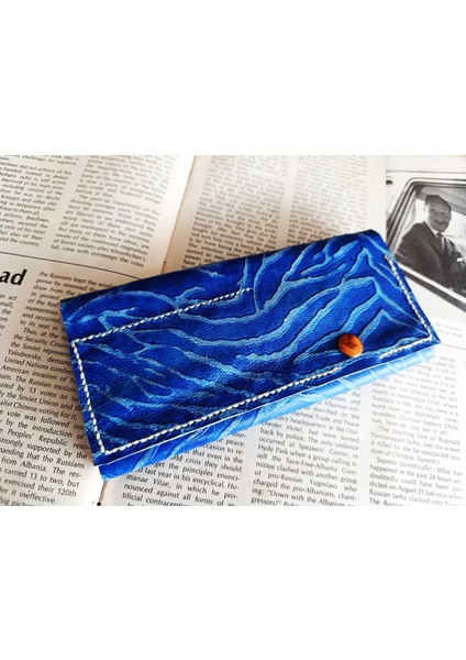 Crazy Gerçek Deri Tamamen El Emeği Özel Kalemleriniz Için Kalemlik Kalemkutu (8*18CM ) DA17