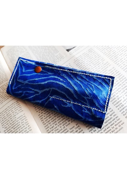 Crazy Gerçek Deri Tamamen El Emeği Özel Kalemleriniz Için Kalemlik Kalemkutu (8*18CM ) DA17 indirimleri