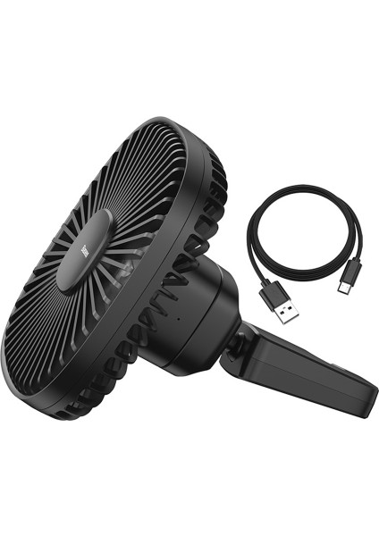360° Dönebilen 2 Hız Ayarlı Araba Fanı (Yurt Dışından)