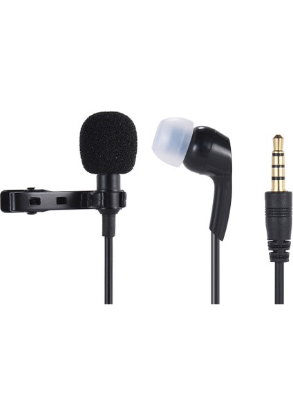 Mini Kırılabilir Cebinde Mikrofon iPhone ve iPad Cihazları Için 3.5mm Jackli Yönsüz (Yurt Dışından)
