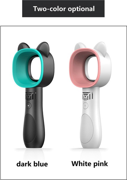 Taşınabilir USB Şarj Edilebilir Kılıfsız Fan (Yurt Dışından)