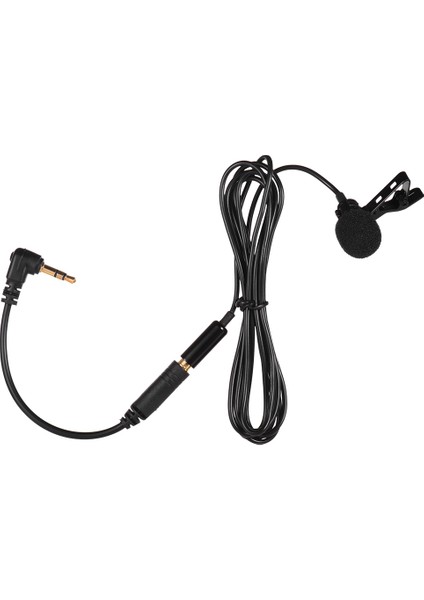 Lavalier Lapel Omnidirectional Mikrofon 3.5mm Ses Jack'ı Uzun Uzunluklu (Yurt Dışından)