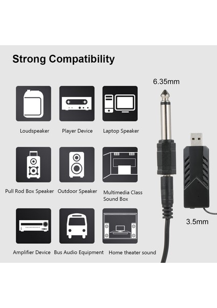 El Tutulabilir Kablosuz Mikrofon Gürültü Engelli USB Alıcı (Yurt Dışından)