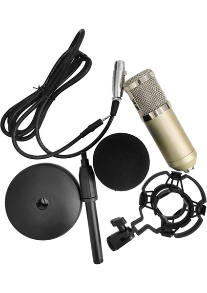 BM-800 Taşınabilir Yüksek Hasiyetli Kondansatör Mikrofon (Yurt Dışından)