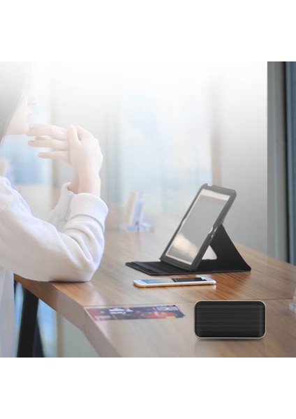 Aec BT209 Taşınabilir Mikrofonlu Tf Kartlı Bluetooth Hoparlörü (Yurt Dışından)