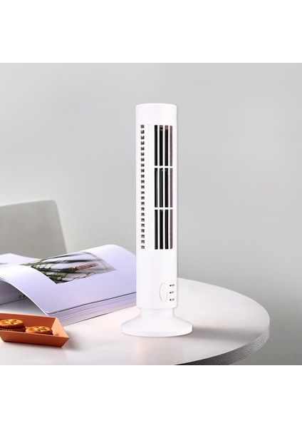 Taşınabilir Kule Fanı Sessiz 2 Hızlı USB Ile Beslenen (Yurt Dışından)