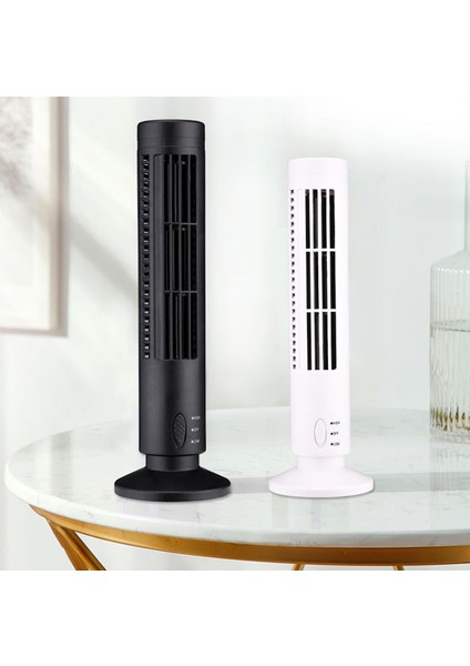 Taşınabilir Kule Fanı Sessiz 2 Hızlı USB Ile Beslenen (Yurt Dışından)