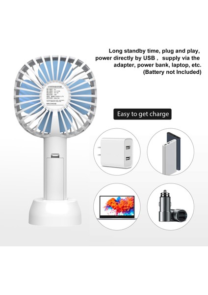X013 Mini El Fanı 3 Hızlı Taşınabilir (Yurt Dışından) fırsatları