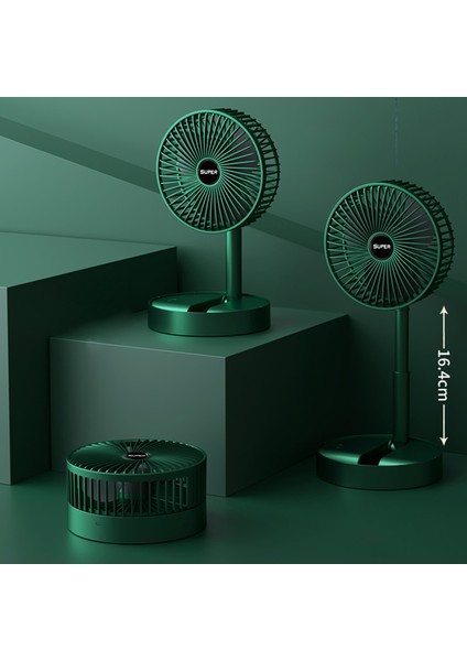 Katlanabilir Teleskopik Kablosuz Taşınabilir 2000MAH 3 Hızlı Fan (Yurt Dışından) modelleri