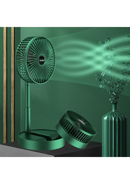 Katlanabilir Teleskopik Kablosuz Taşınabilir 2000MAH 3 Hızlı Fan (Yurt Dışından) indirimleri