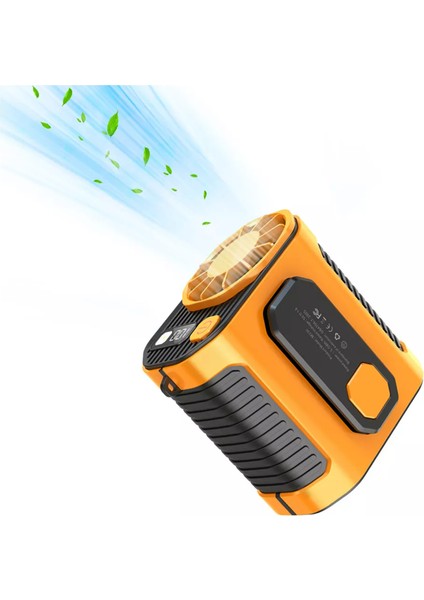 USB Mini Taşınabilir Şarj Edilebilir Boyun Fanı (Yurt Dışından)