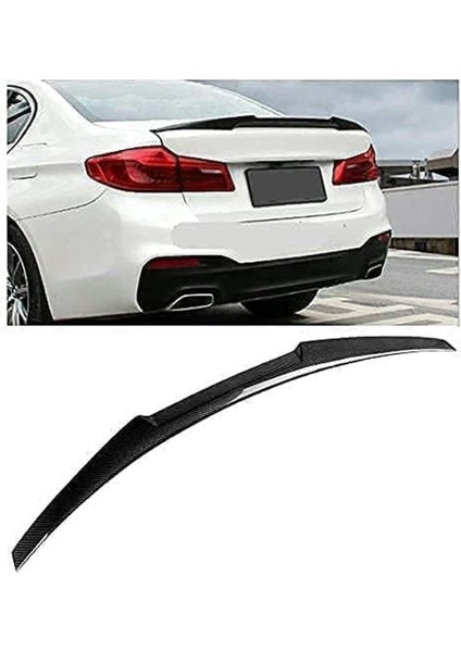 Bmw G30 2016-2021 Plastik Parlak Siyah M4 Spoiler Spoyler