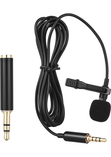 EY-510A Cep Telefonu ve Kamera Için Mini Taşınabilir Kablolu Mikrofon (Yurt Dışından)